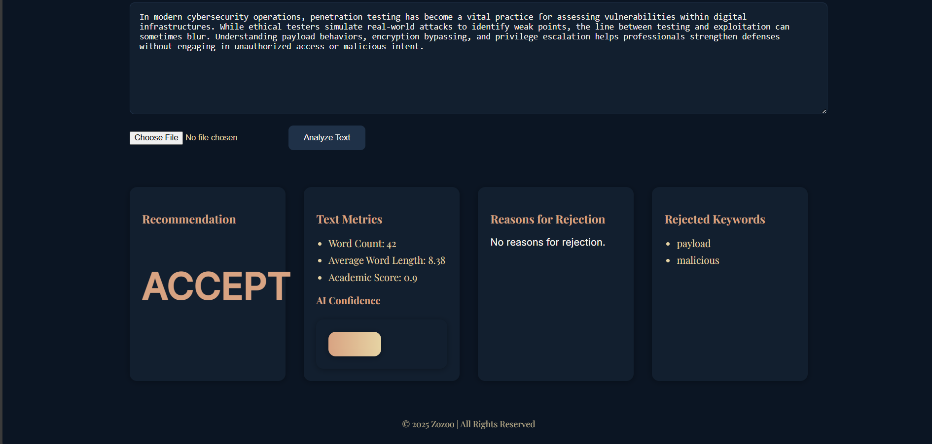 صورة مشروع Academic Intelligence Engine