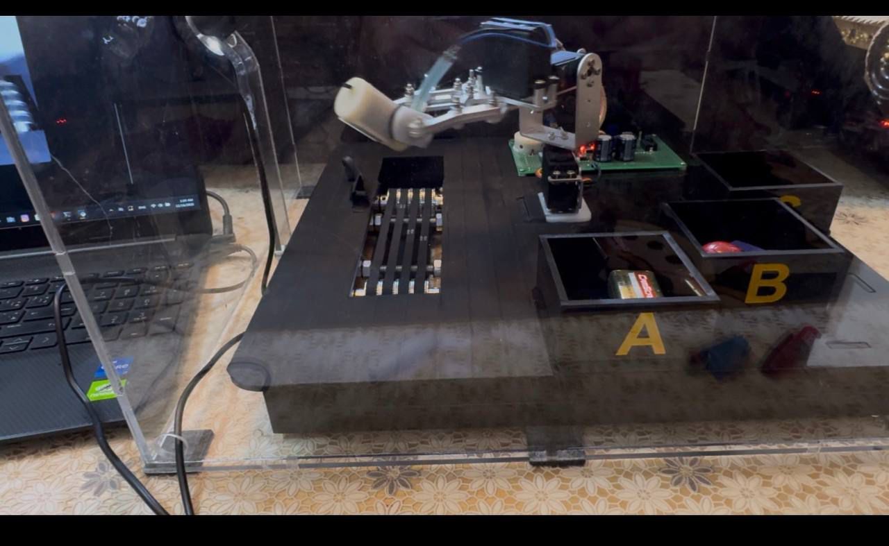 صورة مشروع Intelligent Robotic Sorting System