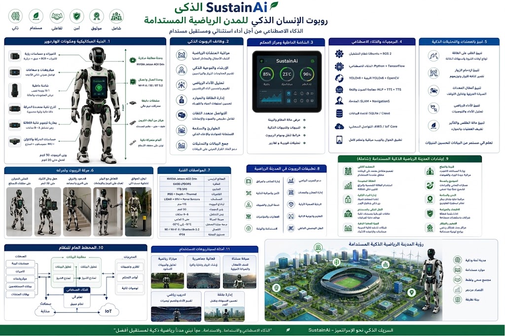 صورة مشروع Sustain AI: Integrated Robotic System for Analyzing and Enhancing the Sustainability of Sports Cities