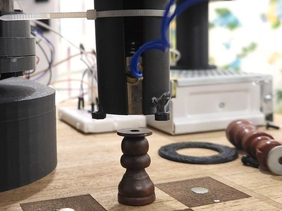 صورة مشروع Development of an Innovative Robotic Arm Guided by Computer Vision and Artificial Intelligence as an Interactive Chess Coach S.C.A.R.A.B