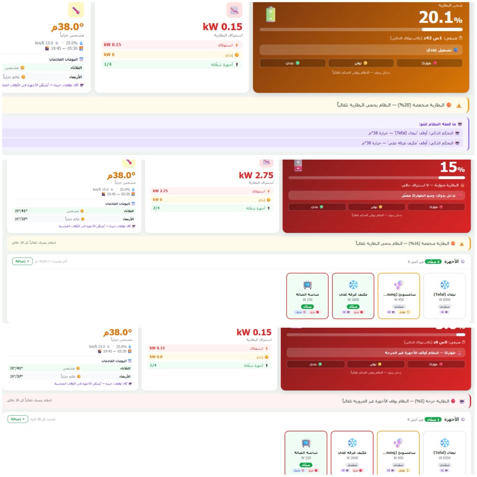 صورة مشروع Green IQ: نظام ذكي لإدارة الطاقة الشمسية في المنازل العراقية    Green IQ: An Intelligent Solar Energy Management System for Iraqi Residential Applications