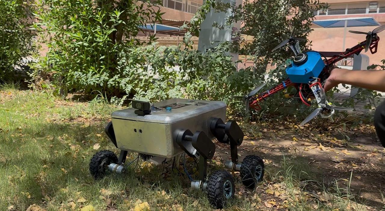 صورة مشروع Smart and sustainable wheat fields in Iraq using (AgriGuard AI) hybrid Robot and Drone