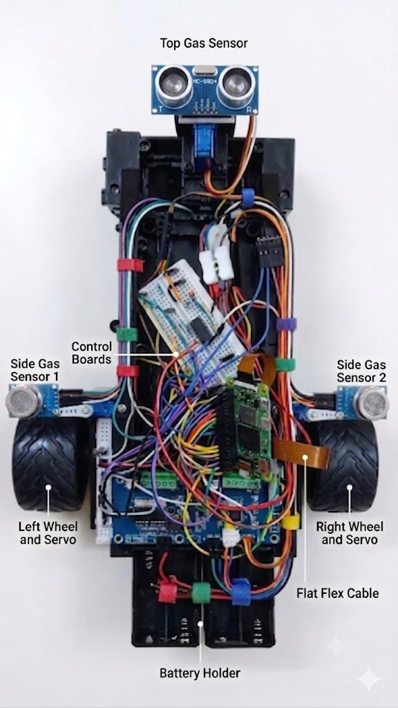صورة مشروع Development of an Autonomous Gas Leak Detection System Using Reinforcement Learning with an Interactive Dashboard