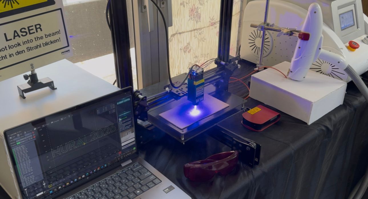 صورة مشروع Smart CNC Laser engraving Using LIBS Technology for Real-Time Material Identification