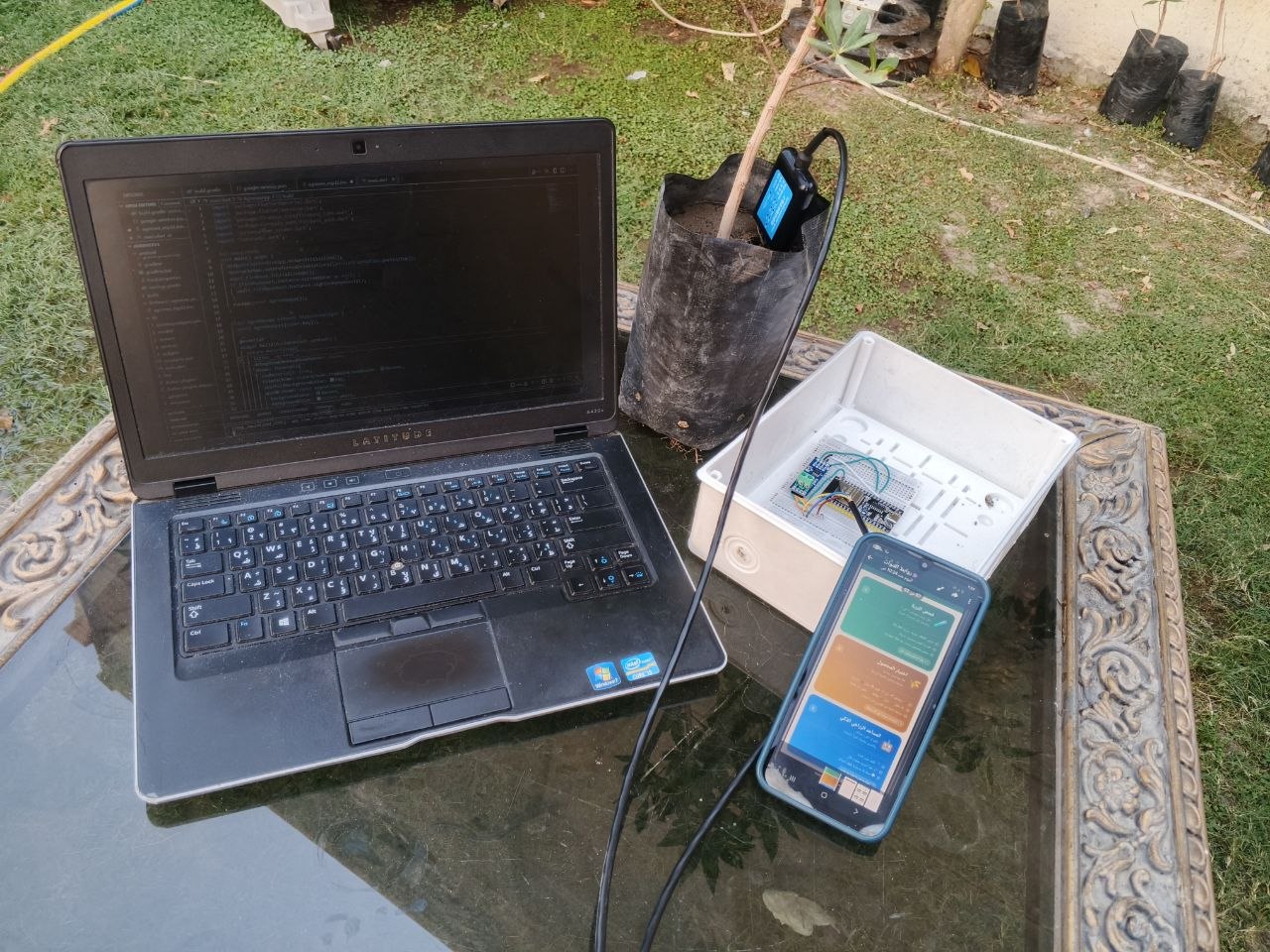 صورة مشروع Smart Integrated System for Soil Analysis and Sustainable Environments with Voice Assistant