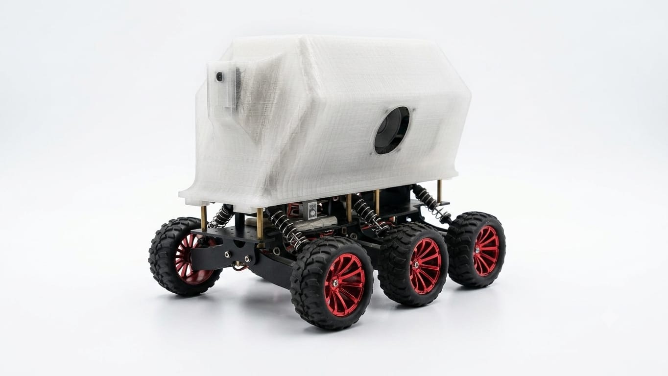 صورة مشروع Design of a Mobile Robot for a Sustainable Environmental Monitoring System