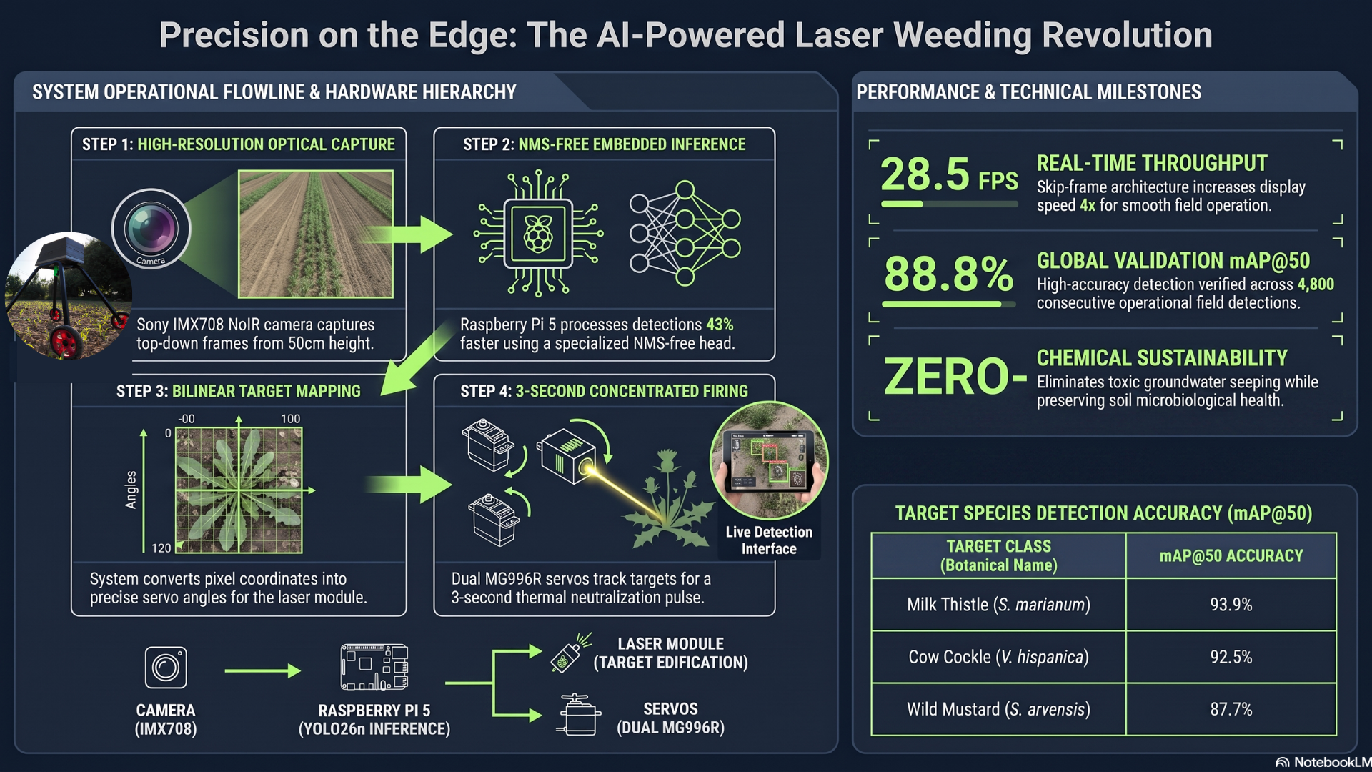 صورة مشروع A Semi-Autonomous Laser-Based Robotic System for Weed Control in Wheat Fields
