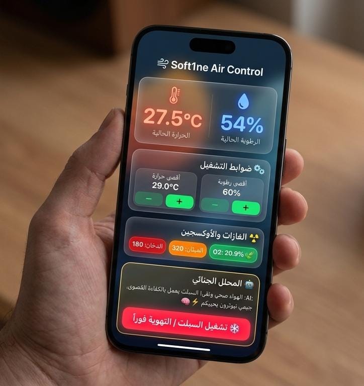 صورة مشروع Smart Indoor Air Quality Control System